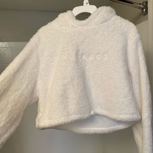 Balance Athletica cropped Sherpa hoodie